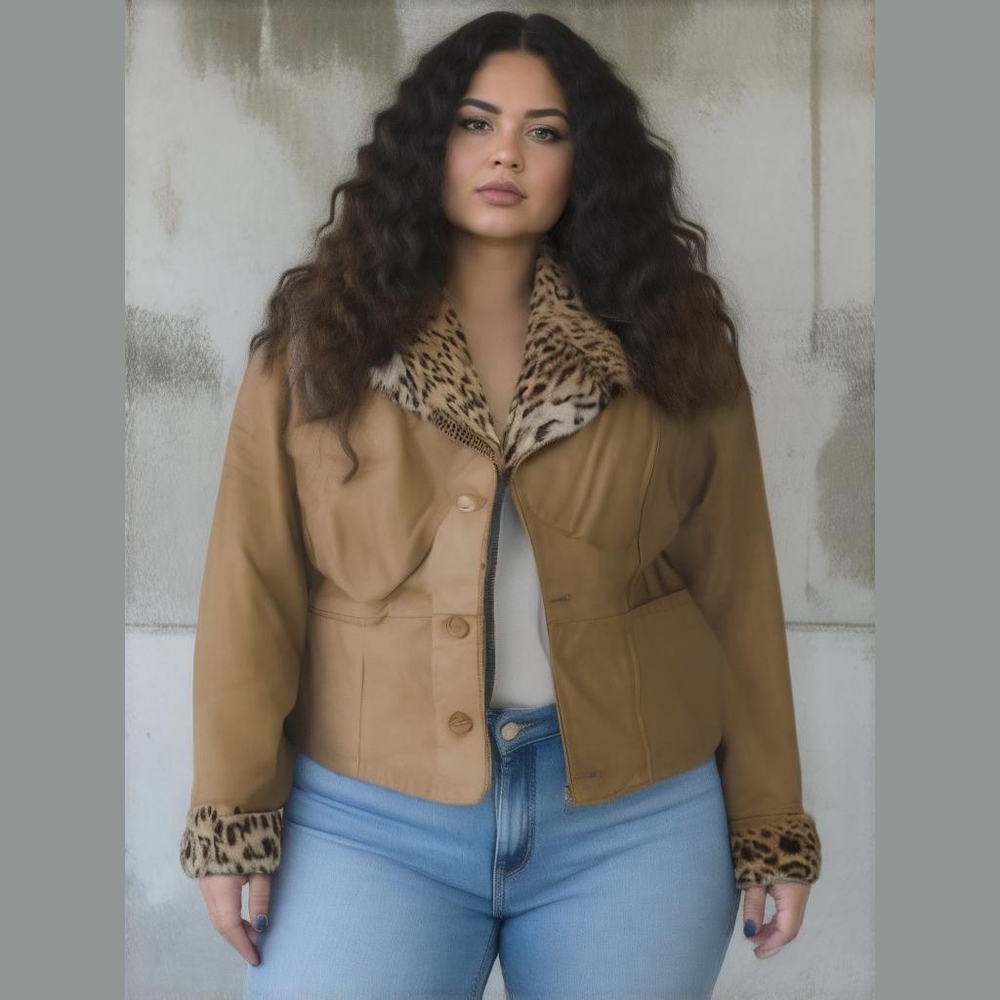 Terrt Lewis Vintage Retro Classic Luxuries Real Leather Vintage Jacket